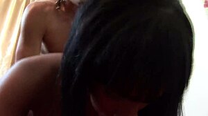 Neighborhood slut rides monster black cock