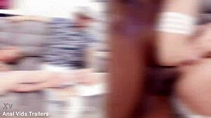 jolee love gets balls deep anal from two bbc and swallows