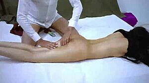 Latest new skinny bhabhi full body massage with hard-core pussy fuck