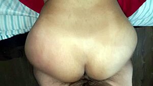 pov amateur footage of curvy argentinian riding huge cock