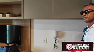 AGATHA MAMA FUCKED MY CUNHADA ASS WHEN BROTHER LEFT