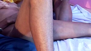 girlfriend takes two cocks in homemade group fuck