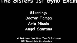 The Sisters 1st Gyno Exam - Angel Santana & Aria Nicole