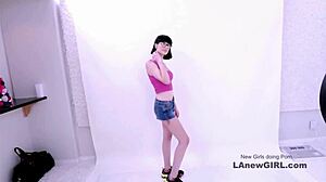 Egyptian goddess got fucked during modeling audition