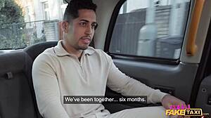 FEMALE FAKE TAXI - cheeky scottish girl samantha joiner hot sex with big dick latino hunk