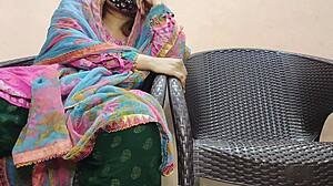 desi boy chats with his khala in the bedroom today