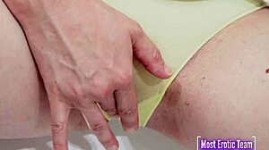 She loves pissing in her panties full video