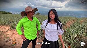 A Peasant Woman Gets Cassava In Pussy Instead