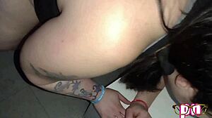 she sucked only dirty old men at gloryhole