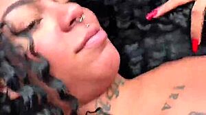 Brunette latina rough doggy with daddy