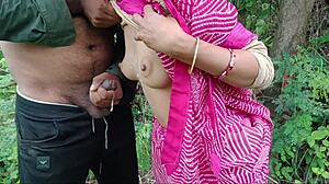 khet par akeli mili bhabhi