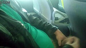 public bus blowjob with flashing tits and big ass