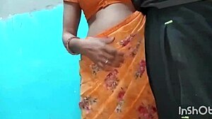indian girl serves father in law while husband works