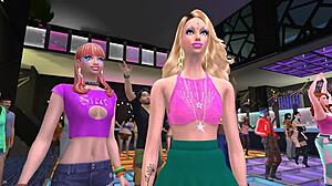 Hot Hooters 2 - The Mature Busty Groupie Over The Pretty Girls - Sims 4