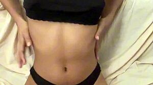 Small And Sweet 18 Year Old Woman Shows Her Rich Attributes So You Can Come In Me