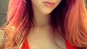 italian long hair big tits milf artemisia love sexy smoker fetish