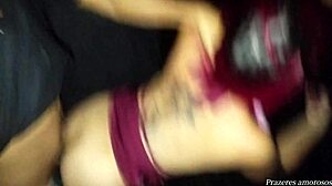 A cachorra da cremosa swallows cum from stranger at gloryhole