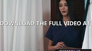 New masseuse watched hot lesbian sex after big tits milf massaged