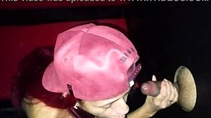 A cachorra da cremosa swallows cum from stranger at gloryhole