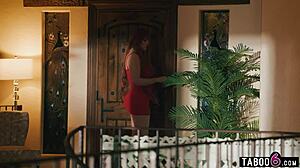 caring mature milf lauren phillips catches her neighbors stepson