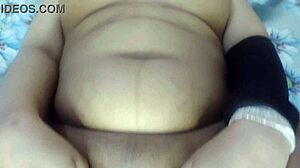 paki stepsister shows big natural tits in bedroom