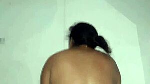 my bulls balls slap my ass while i eat his cock with my wet pussy and my husband works