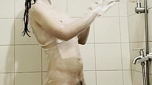 petite pinay filipina teen fingers hairy pussy in shower