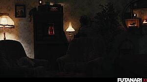 girls trip turns into transgender surprise - shelena grows futa cock from shemale ghost agatha vega