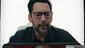 Stepdad Wanted To Spy So Now I Make Him Watch Me Masturbate