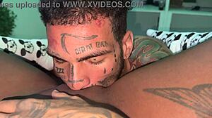 Wow this Brazilian babe from Rio films her first porn video