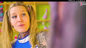 Costumed Sluts Double Penetrated Facefucked