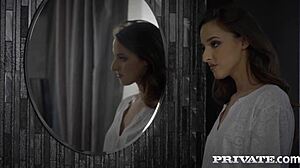 Zazie Skymm Gives A Busty Blowjob In Private