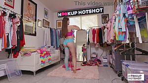 Bts exotic beauty kalani luana strips down behind the scenes