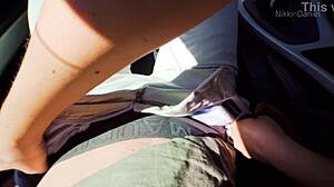 she begged me to fuck in the car
