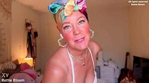 Fuck your step moms two pretty holes deep throats pees her panties