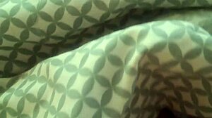Horny milf seeks hairy pussy under the sheets!