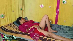 Hot Indian Step In Law Sex In Dorm!
