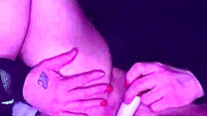 Dirty slut raven plays with her pussy