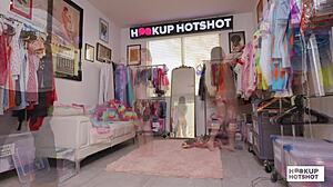 Bts exotic beauty kalani luana strips down behind the scenes