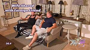 Wife Fucks Foreign Friend While Husband Watches